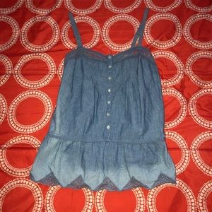 lucky brand denim top
